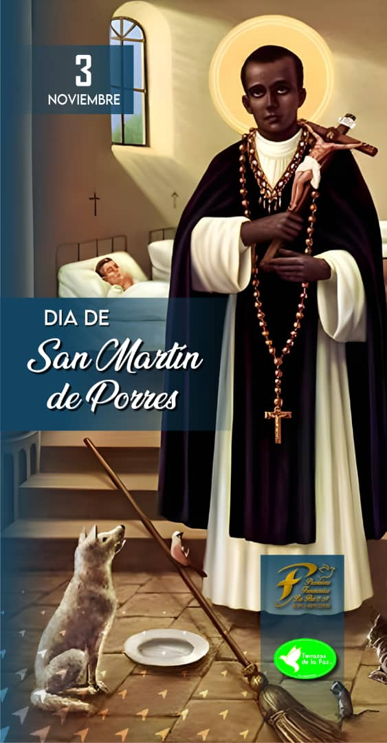 03 de noviembre – Día de San Martín de Porres