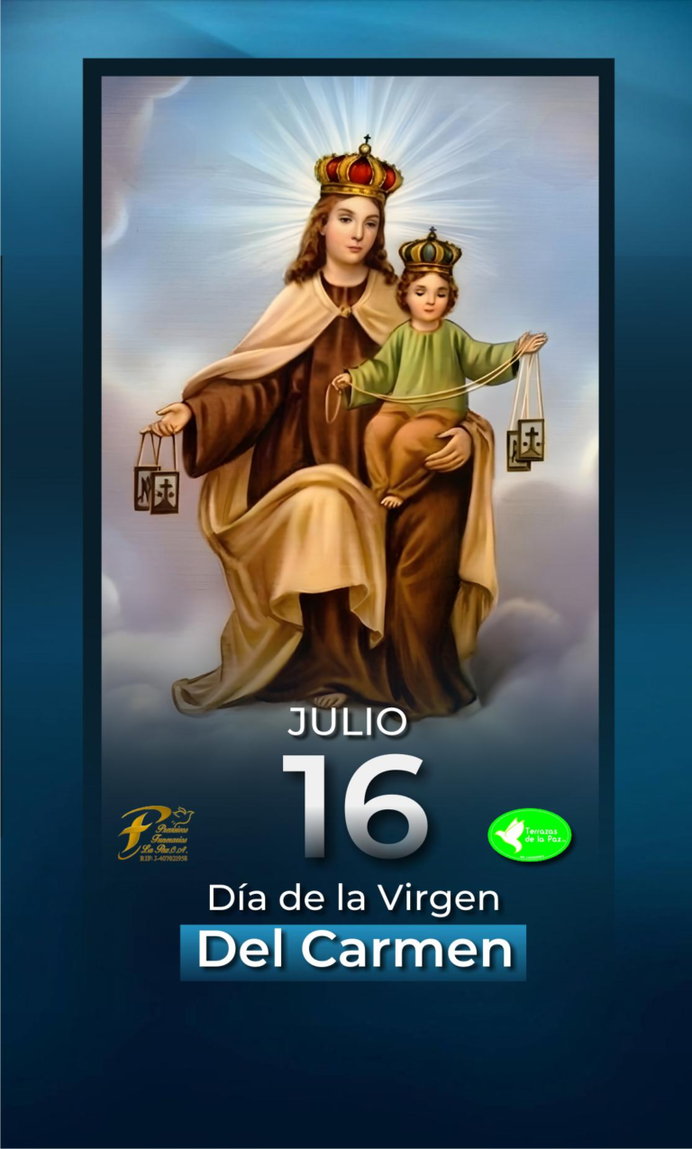 16 de julio – Día de la Virgen del Carmen