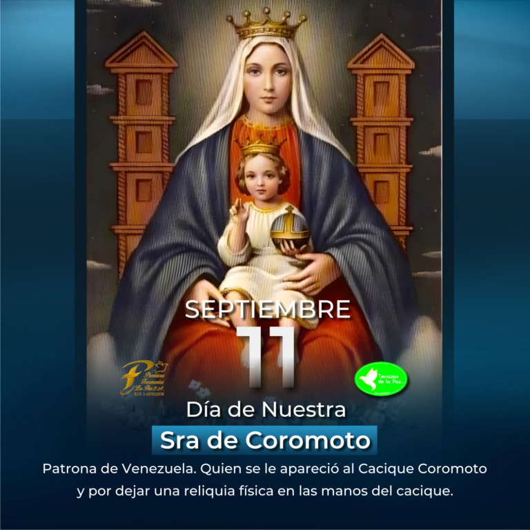 11 de septiembre – Día de la Virgen de Coromoto